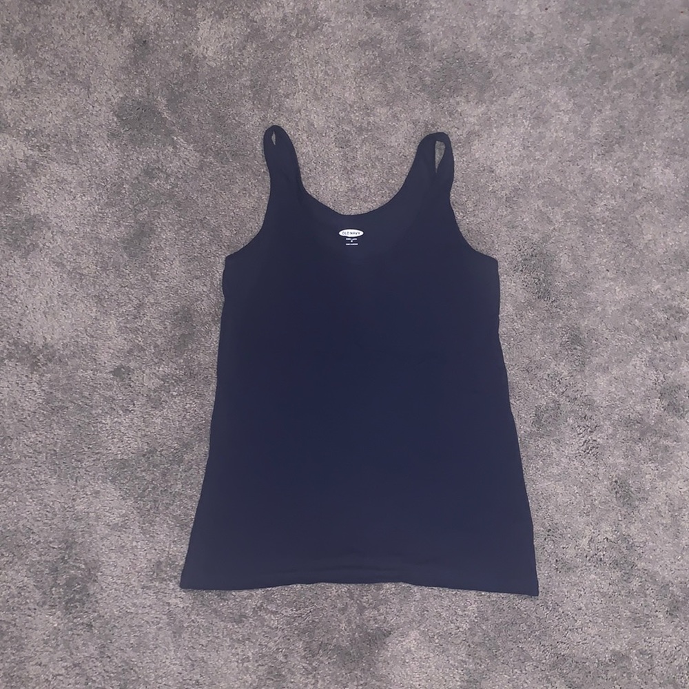 Blue tank top
